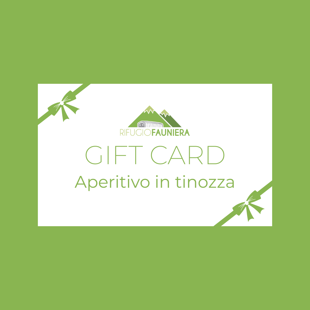 Gift Card - Aperitivo in tinozza